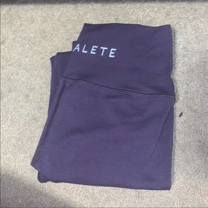 Alphalete revival r6 purple leggings